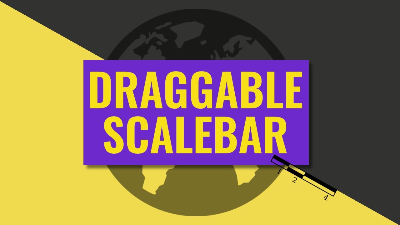 Draggable ScaleBar in ArcGIS API for JavaScript