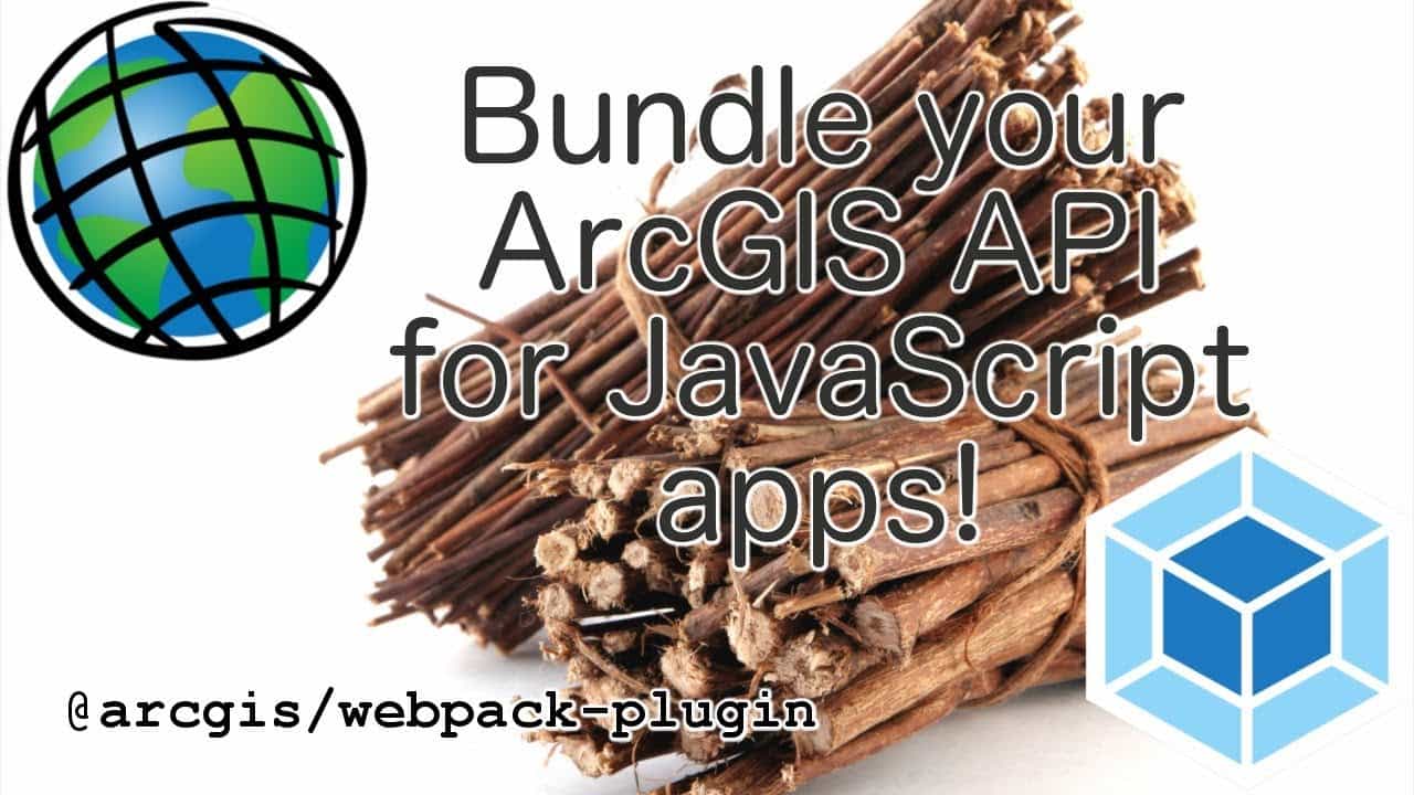 Put ArcGIS JS API into your webpack