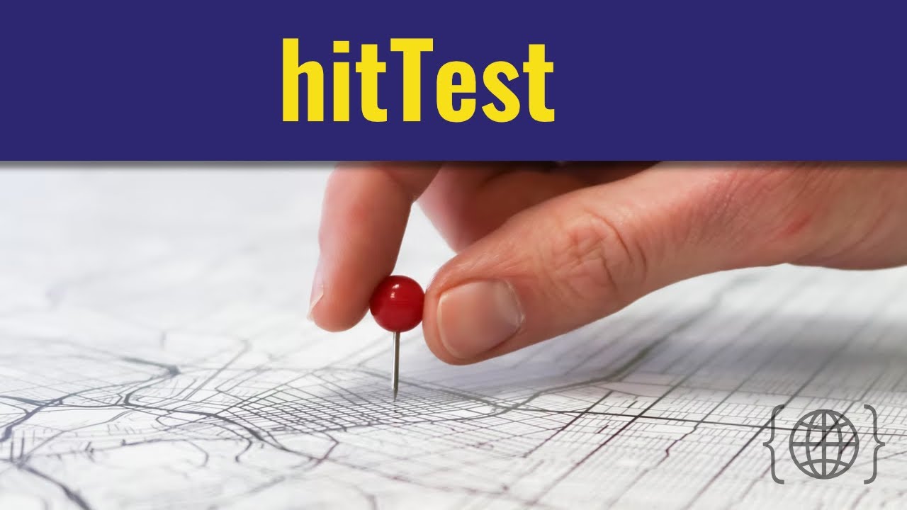 How to use some of the new features of the hitTest in the ArcGIS API for JavaScript